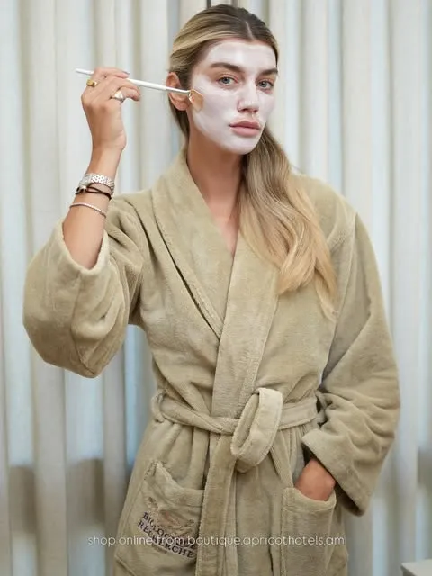 Apricot Spa skincare campaign portrait
