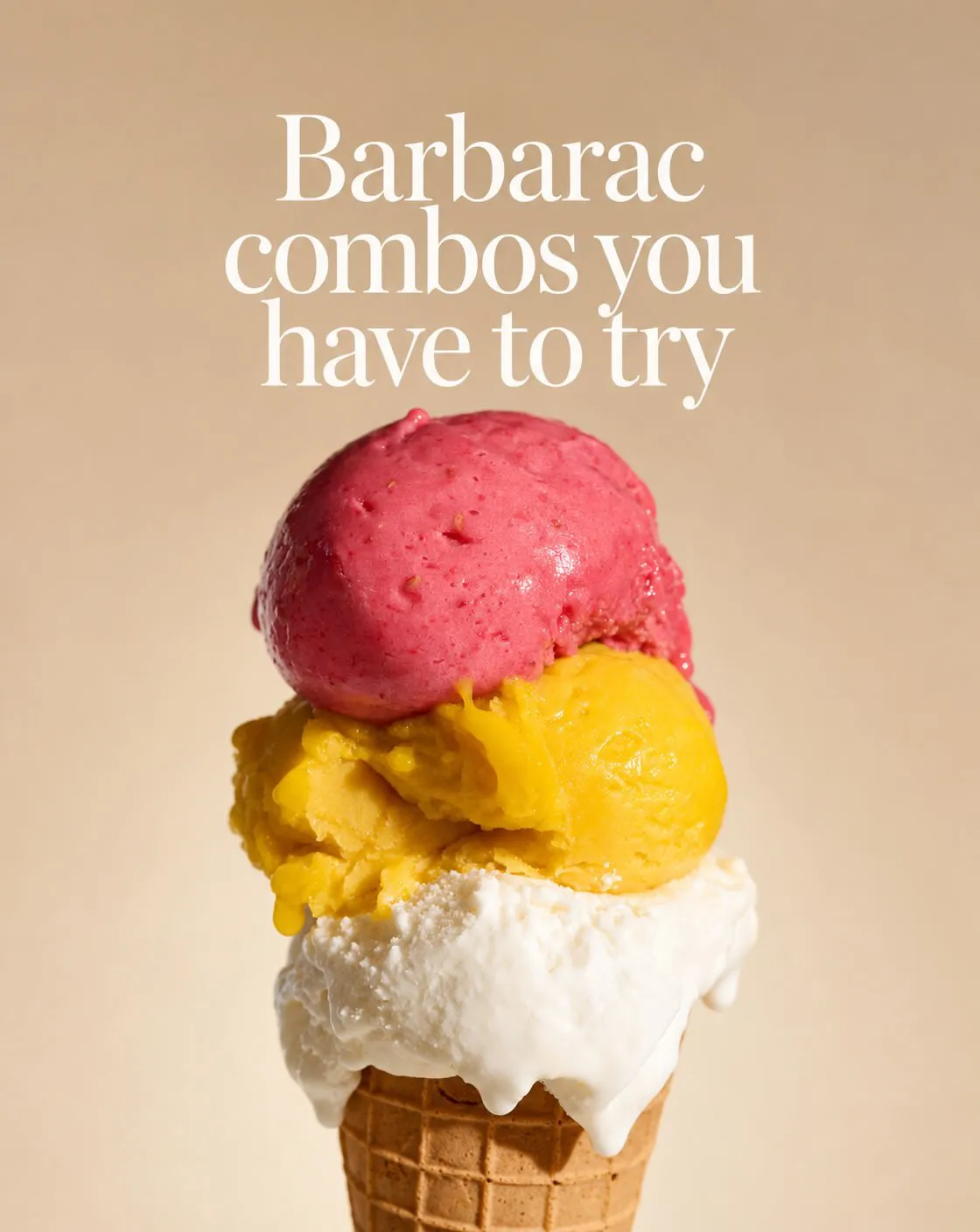 Barbarac ice cream campaign