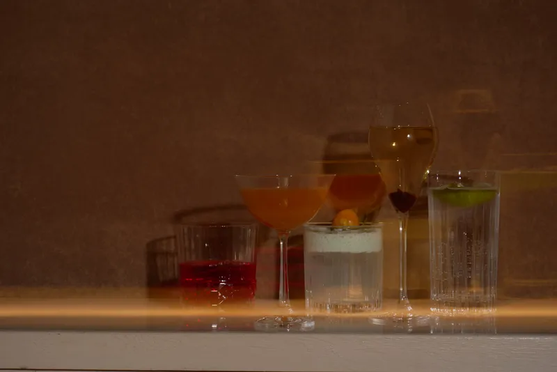 Cocktail selection from Charles Restaurant