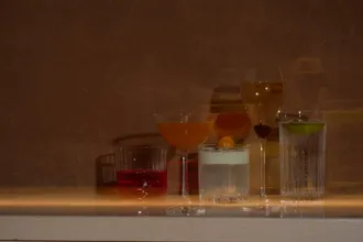 Cocktail selection from Charles Restaurant