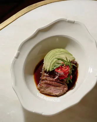 Steak dish at Charles Restaurant