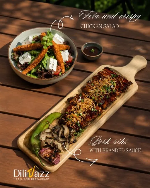 DiliJazz lunch spread