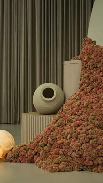 Sculptural event installation by NOVE
