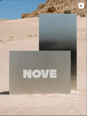 NOVE brand installation in the desert