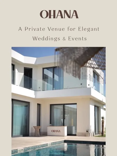 Ohana venue and pool