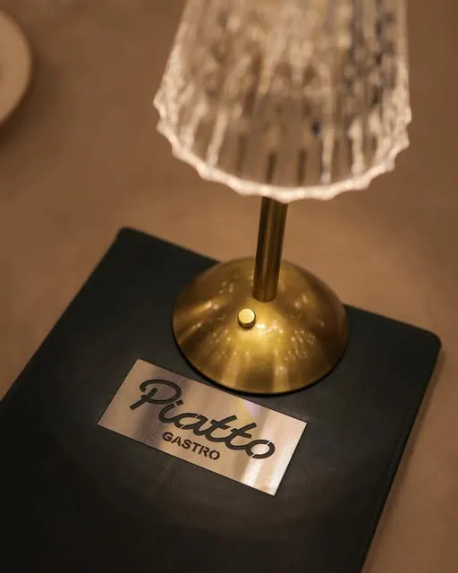Piatto branded table lamp